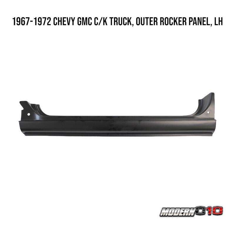1967-1972 Chevy GMC C/K Truck, Outer Rocker Panel, LH