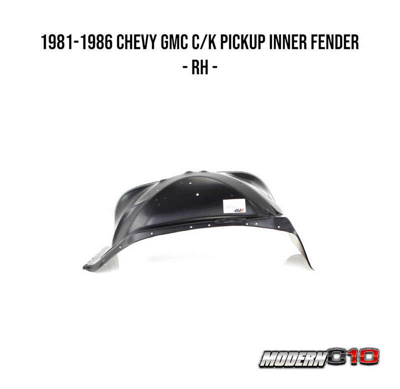 1981-1986 Chevy GMC C/K Pickup Inner Fender - RH -