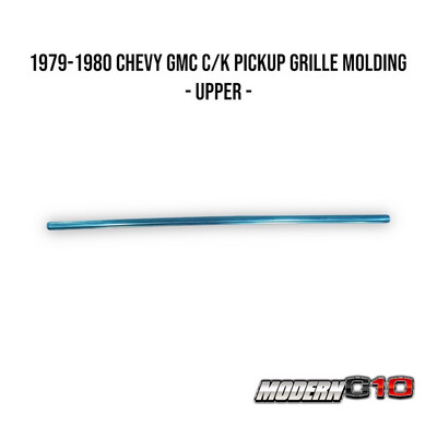 1979-1980 Chevy GMC C/K Pickup Grille Molding - Upper -