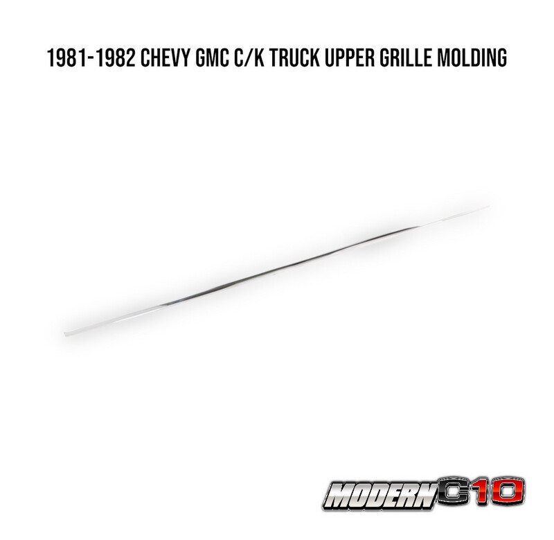 1981-1982 Chevy GMC C/K Truck Upper Grille Molding
