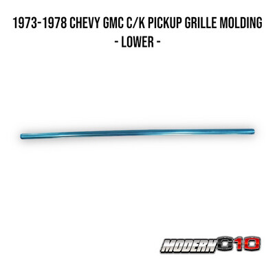 1973-1978 Chevy GMC C/K Pickup Grille Molding - Lower -