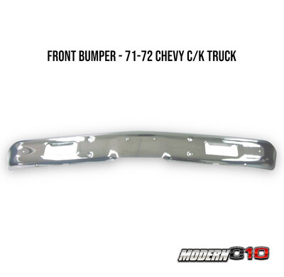 1971-1972 Chevy C/K Truck Front Bumper