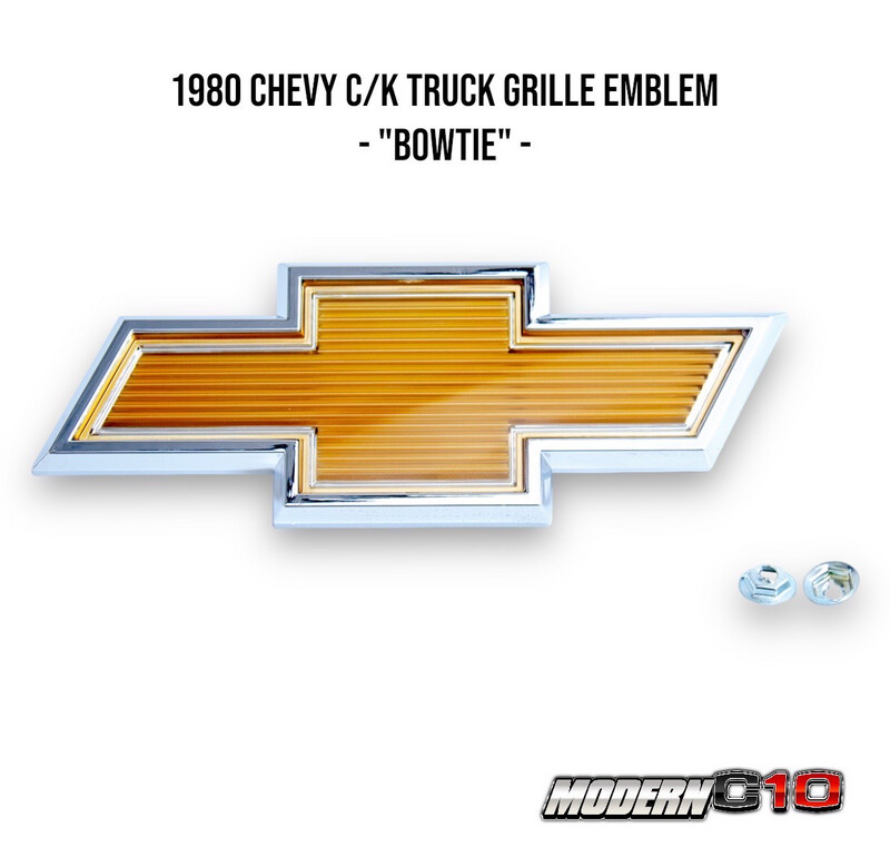 1980 Chevy C/K Truck Grille Emblem - "Bowtie" -