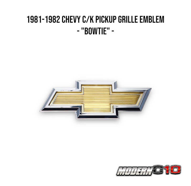 1981-1982 Chevy C/K Pickup Grille Emblem - "Bowtie" -