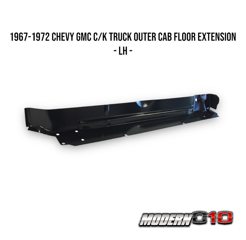 1967-1972 Chevy GMC C/K Truck Outer Cab Floor Extension - LH -