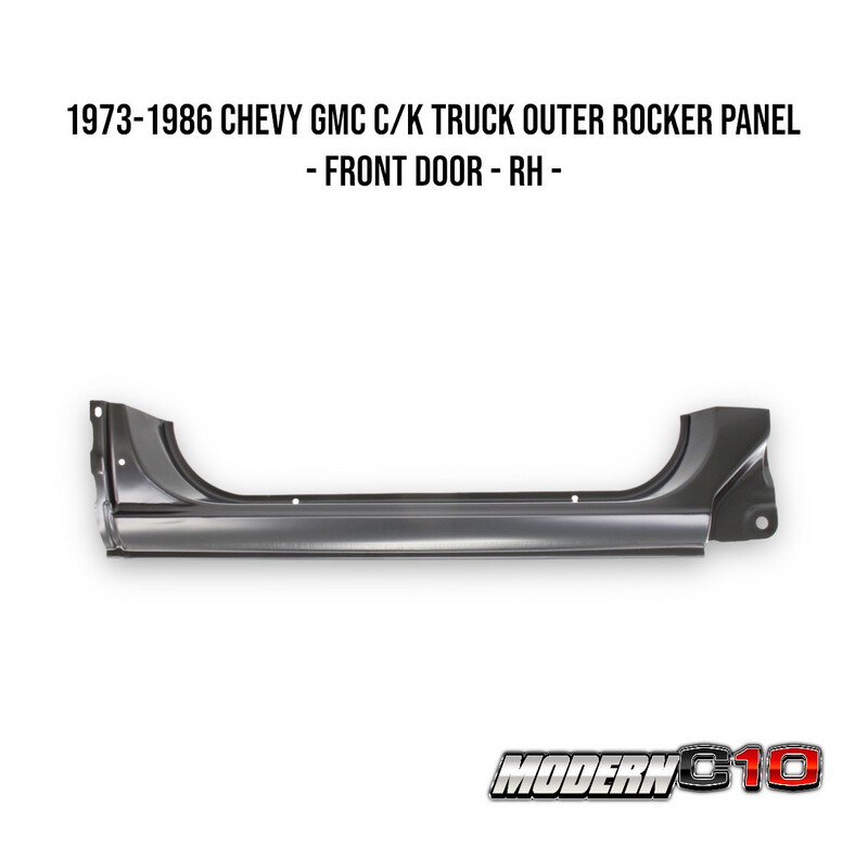 1973-1986 Chevy GMC C/K Truck Outer Rocker Panel - Front Door - RH -