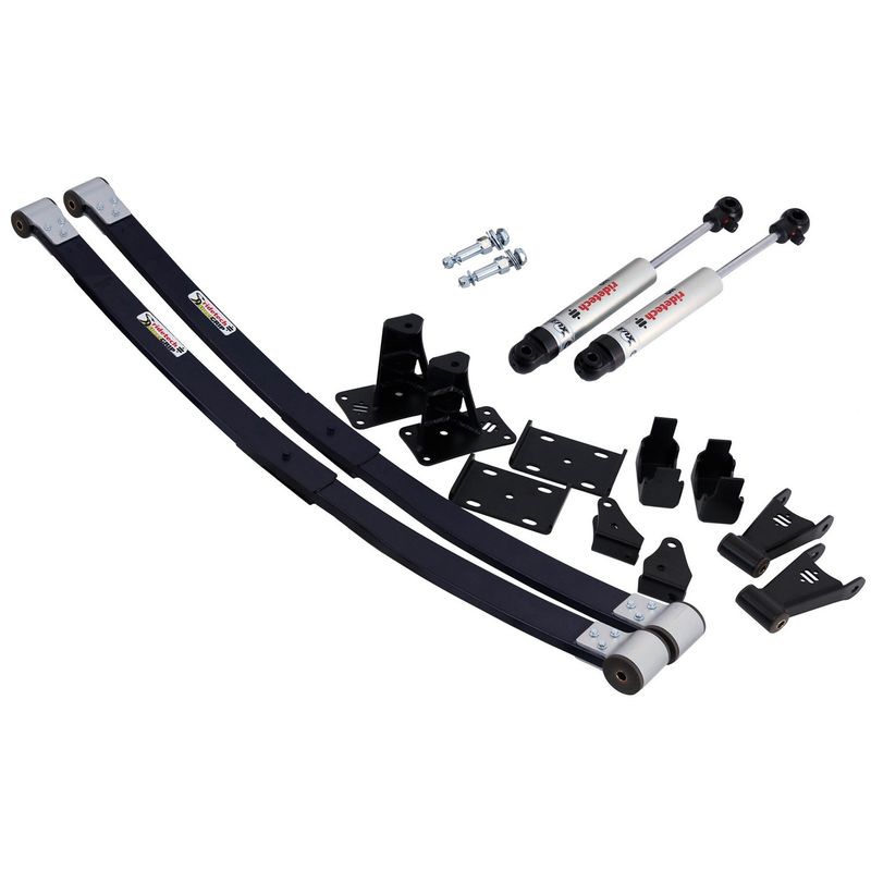 1973-1987 C10 Composite Leaf Spring and HQ Shock Kit, 6″ Drop