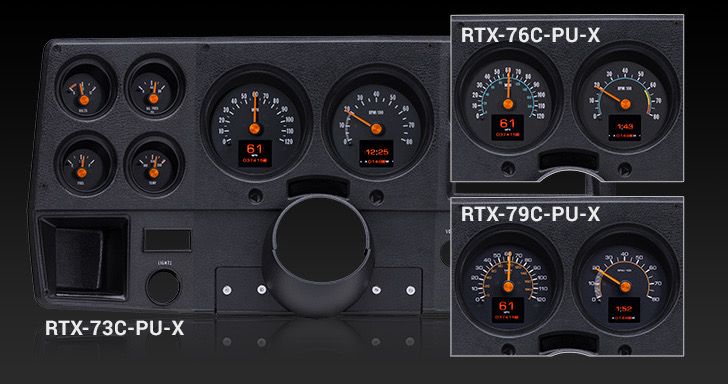 1973-1987 Chevy Pickup RTX Instruments