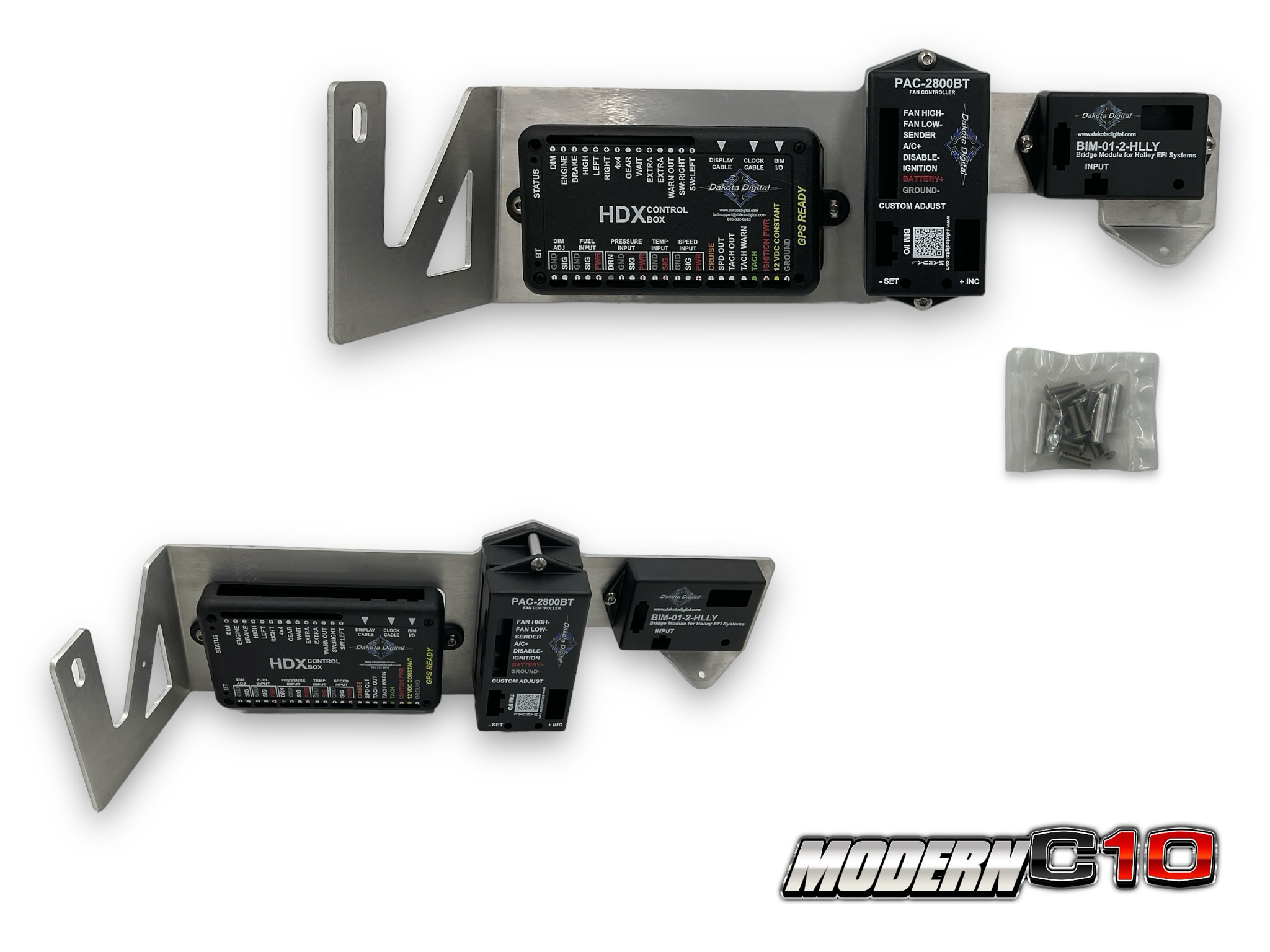 ModernC10 1973-1987 Dakota Digital Control Box/Expansion Module Mount