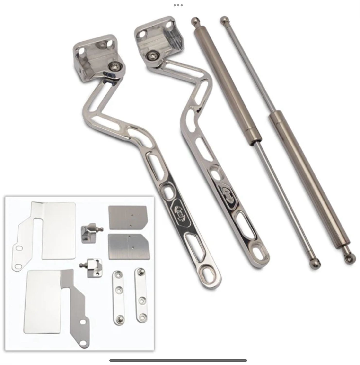 Hood Hinges Kinetic Style 81-87 Chevy Truck