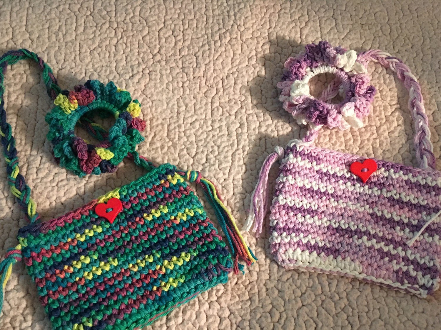 Girls Purse and scrunchie