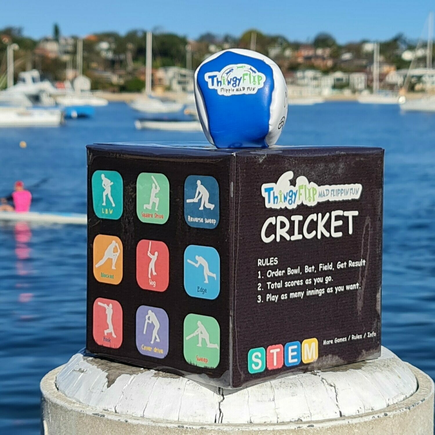 CRICKET Cube and Sack