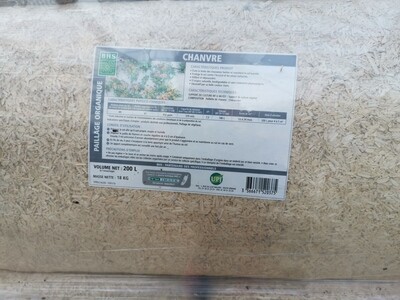 BALLE DE CHANVRE (PAILLAGE) 200L