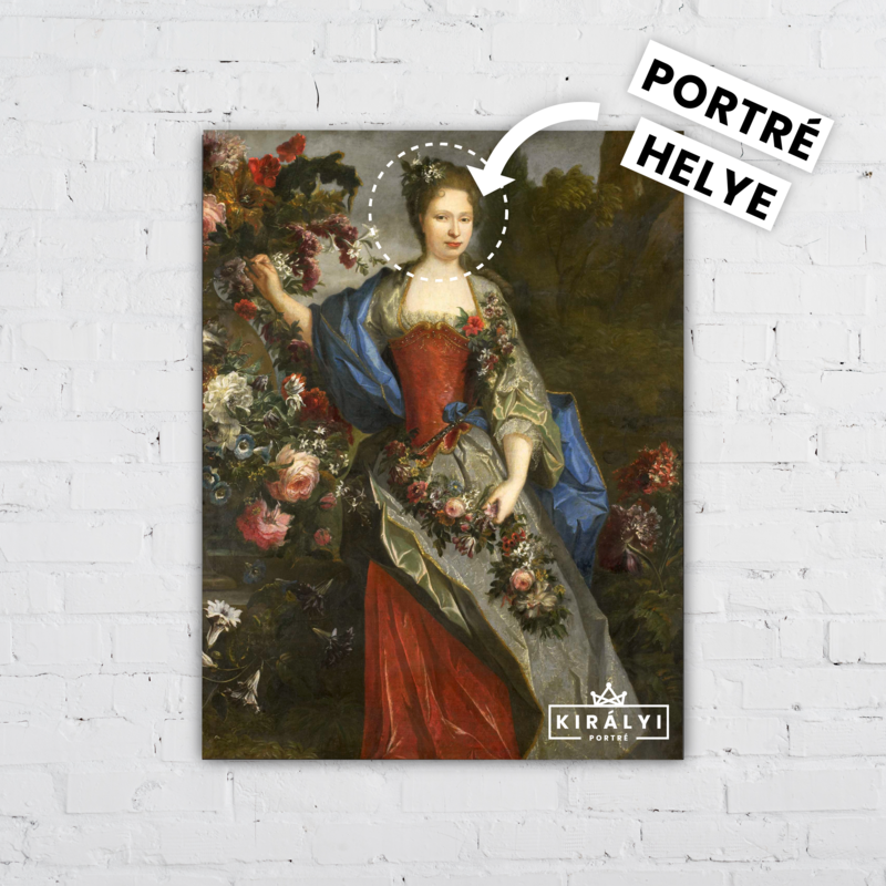 A Rózsák királynője - Egyedi Portré
