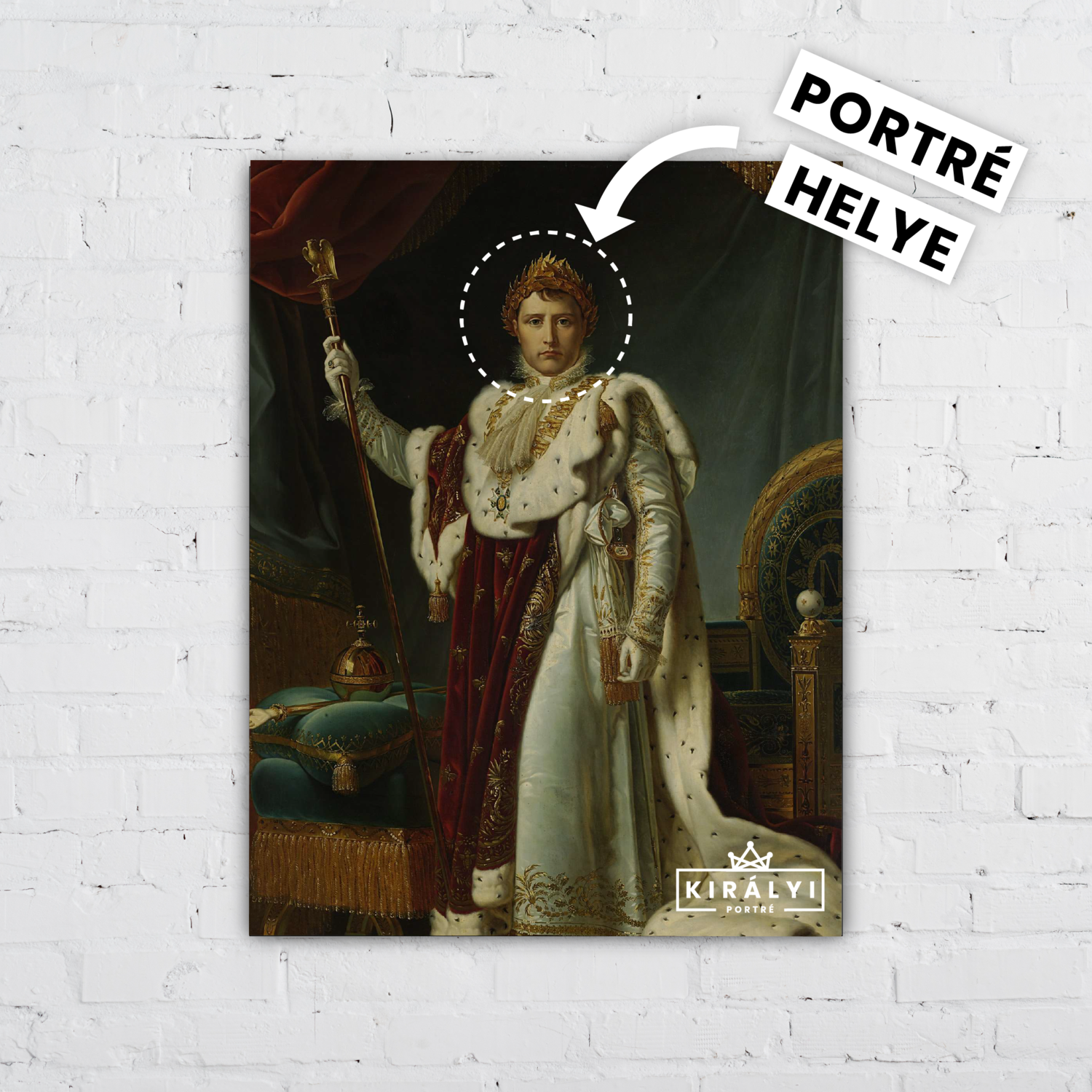 Bonaparte Császár - Egyedi Portré
