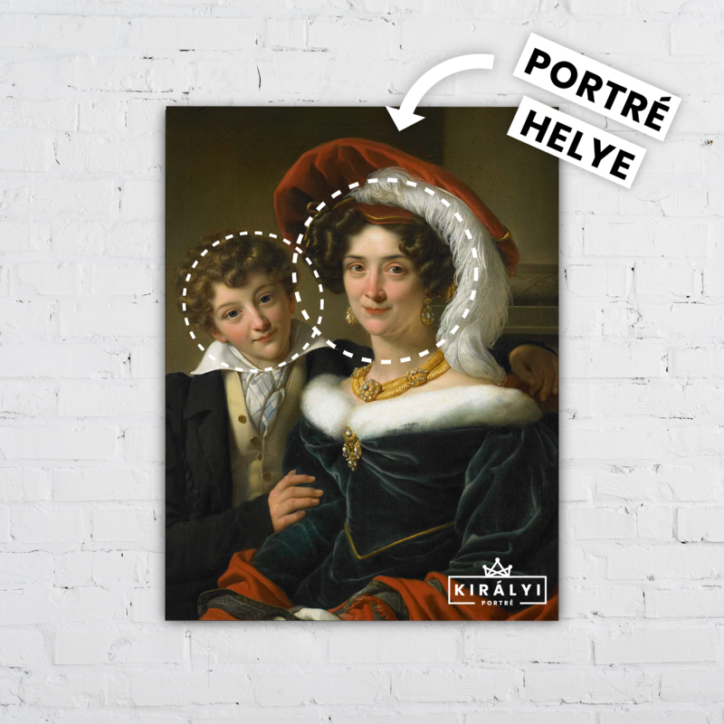 Szerető Édesanya - Egyedi Portré