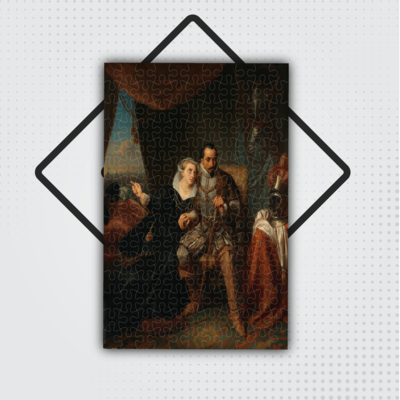 Konkvisztádor és Felesége - Egyedi Puzzle