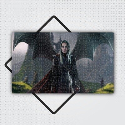 A Sárkánykirálynő - Egyedi Puzzle