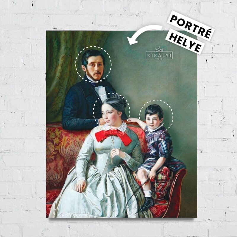 Polgári Család - Egyedi Portré