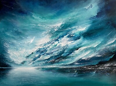 Oceansize | Oil on canvas | 122 x 92 x 4 cm | 2022