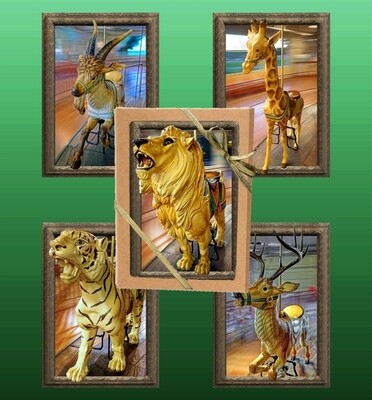 Dentzel Carousel Greeting Card Collection