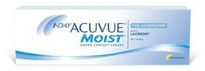 Acuvue Moist 1-Day for astigmatism (30 pack) by Johnson & Johnson