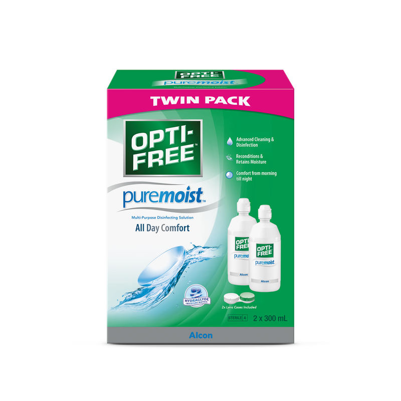 Opti-Free Puremoist twin pack (2x300ml)