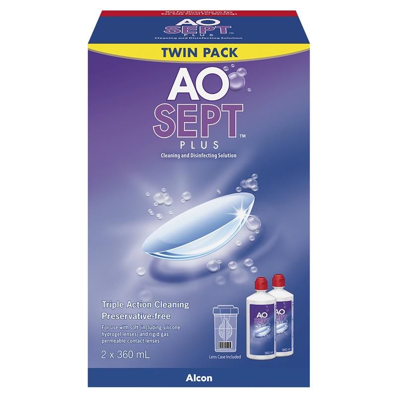 AOSept Plus twin pack