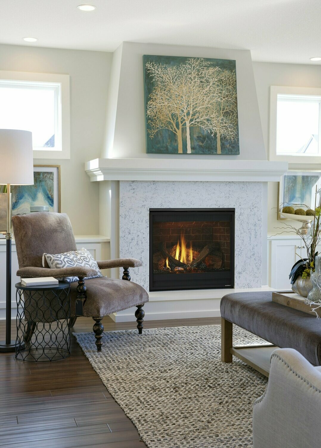 Heat & Glo slimline 7x direct vent gas fireplace in Pittsburgh PA