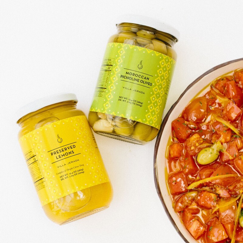 Preserved Lemons &amp; Picholine Olives