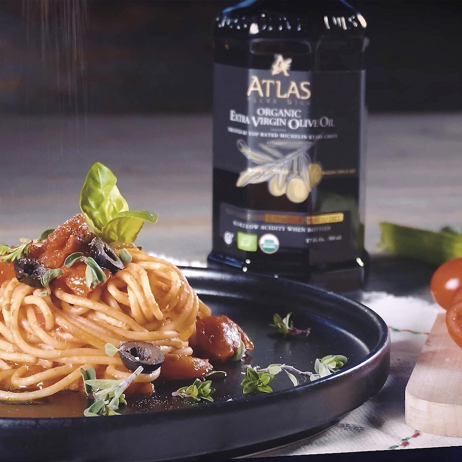 Atlas | Organic High-Polyphenol Moroccan Olive Oil | 750ml | Villa