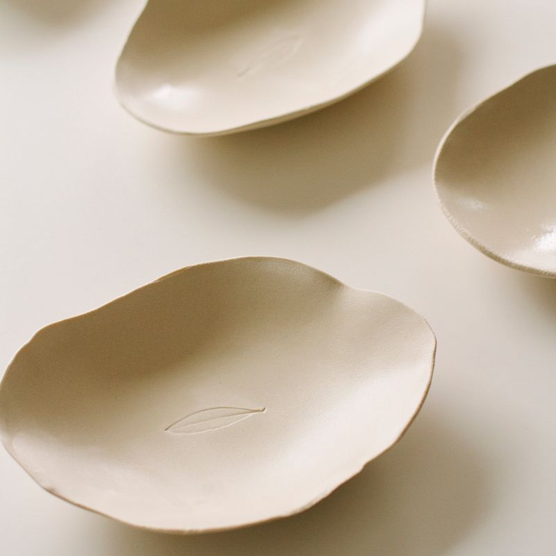 Handmade Olive Oil Dipping Plate