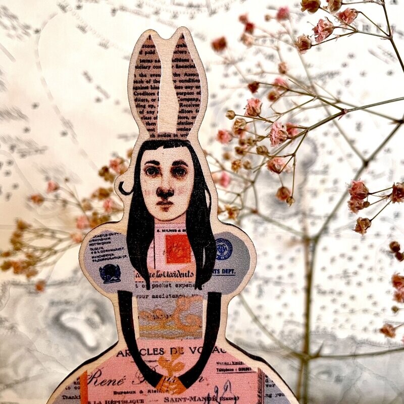 Imbolc Wooden Ornament: Medium