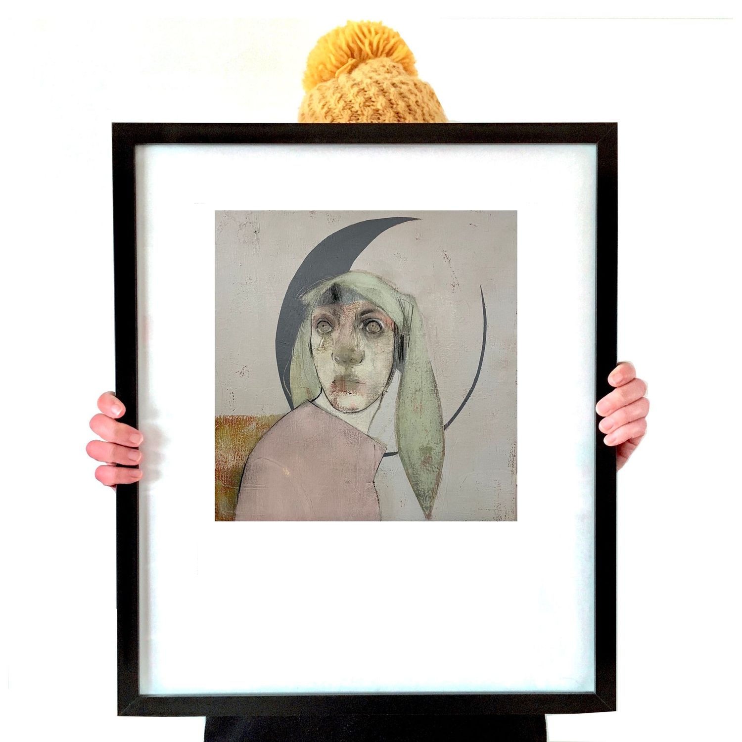 NEW! Rabbit Girl A3 Print