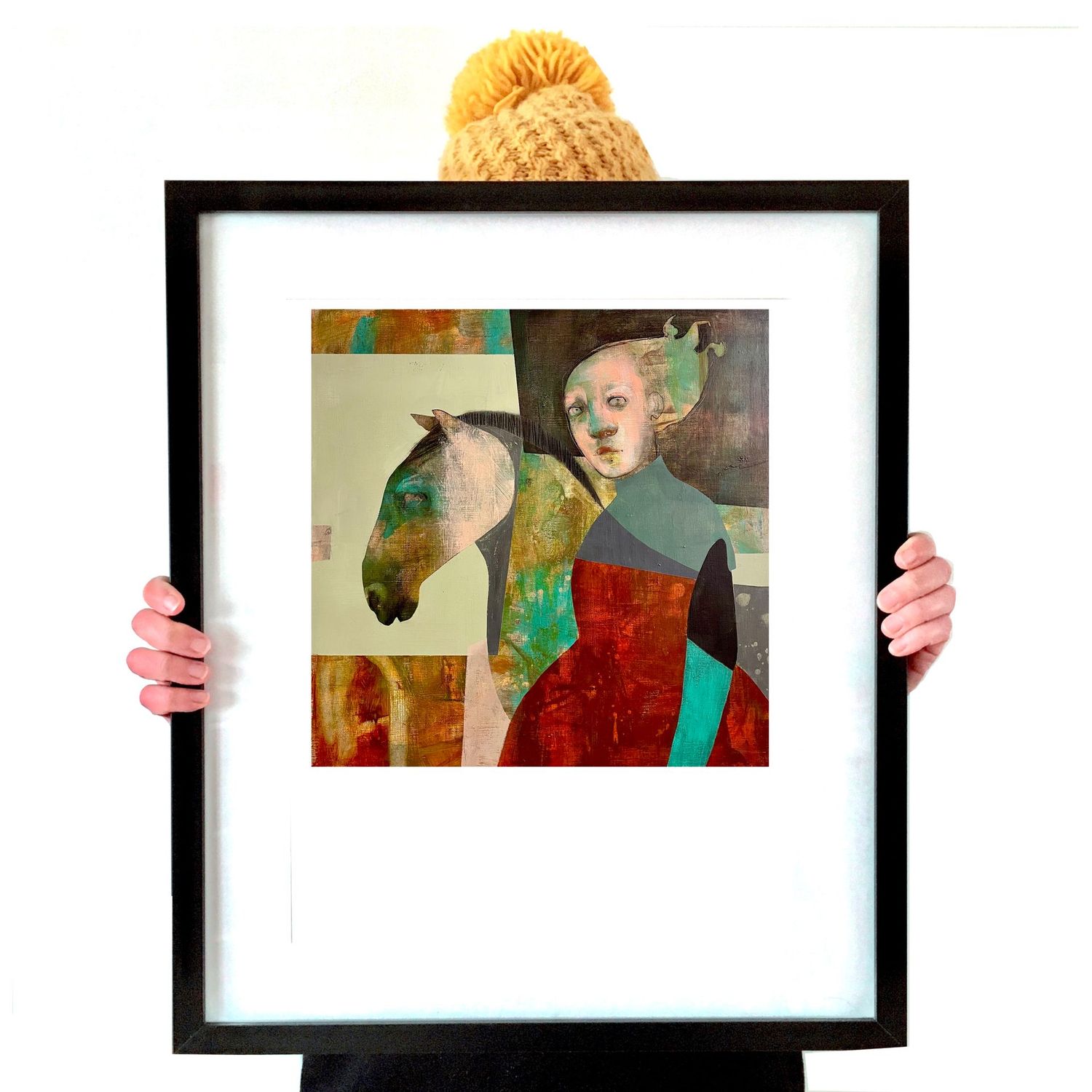 NEW! Ghost Horse A3 Print (Open Edition)