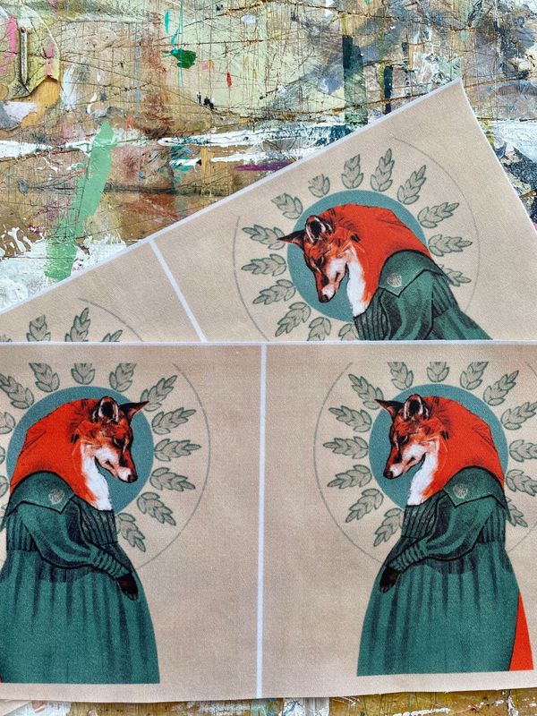 NEW! Harvest Fox Double Patch Set (Small)