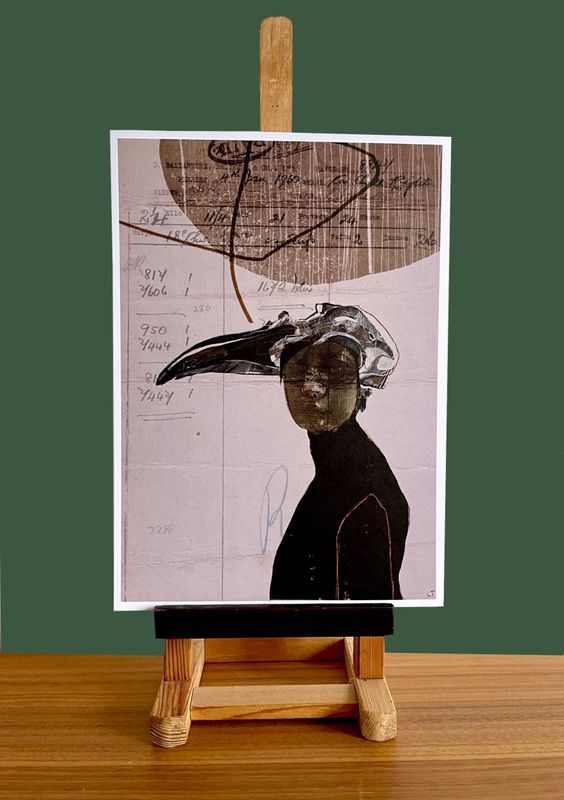 NEW! Crow Girl A4 Print (Open Edition) NEW! Crow Girl A4 Print (Open Edition)