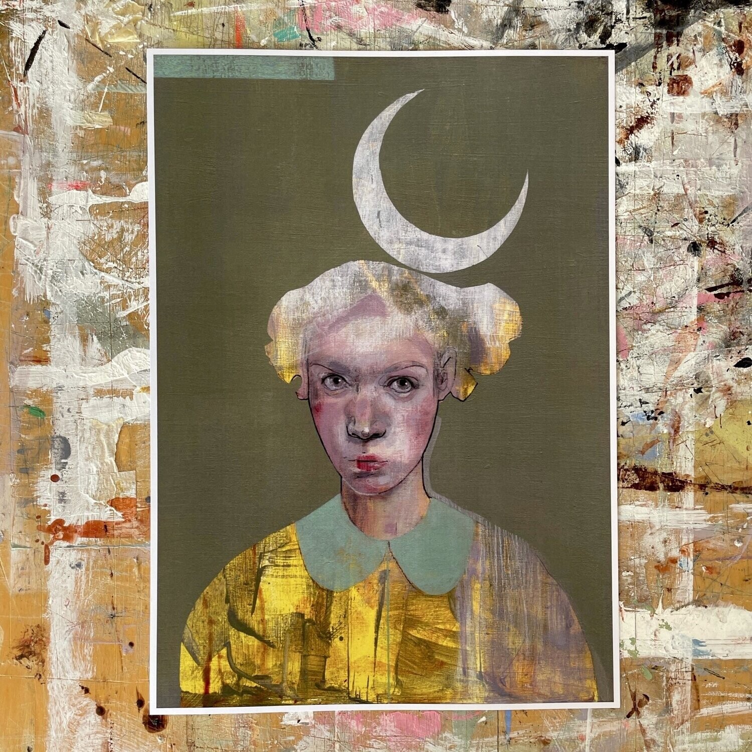 Lunar Eclipse A4 Print (Open Edition) Lunar Eclipse A4 Print (Open Edition)