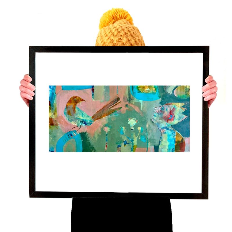 Secret Garden A3 Print (Open Edition) Secret Garden A3 Print (Open Edition)