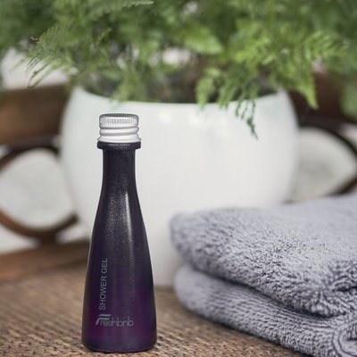 Pack of 100 shower gel guest bottle - 40ml (1.35 0z) Pack of 100 shower gel guest bottle - 40ml (1.35 0z)