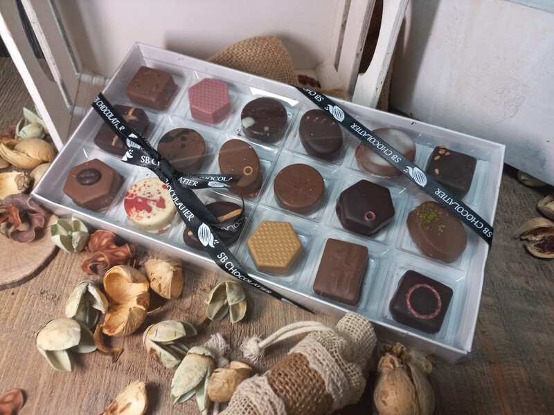 Coffret d'assortiment de chocolats