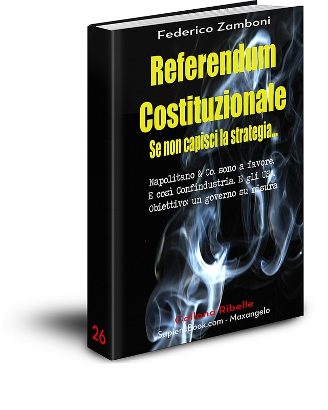 Referendum Costituzionale. Se non capisci la strategia... - di Federico Zamboni