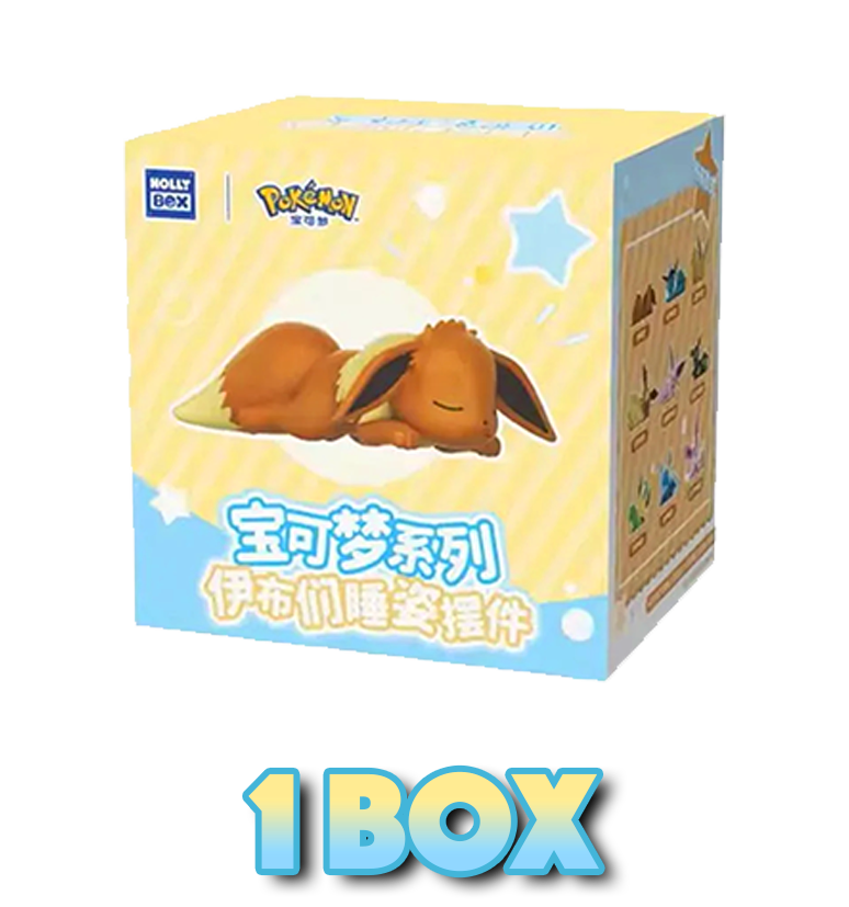 Sleepy Eevee &amp; Eeveelutions Blind Box