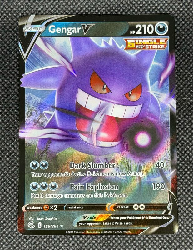 Gengar V #156 (Fusion Strike)