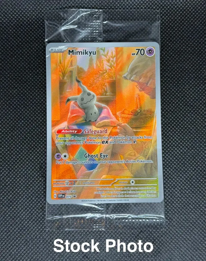 Mimikyu (#075 Black Star Promo Sealed)
