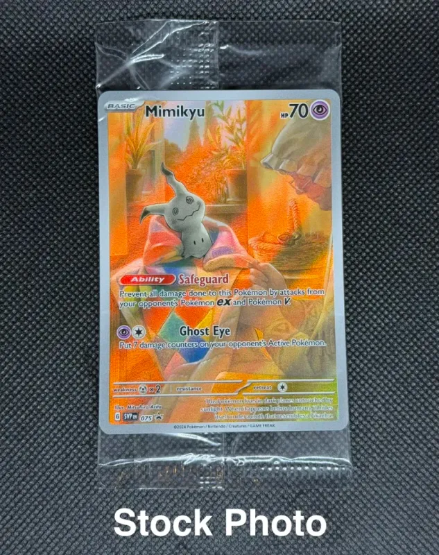 Mimikyu (#075 Black Star Promo Sealed)