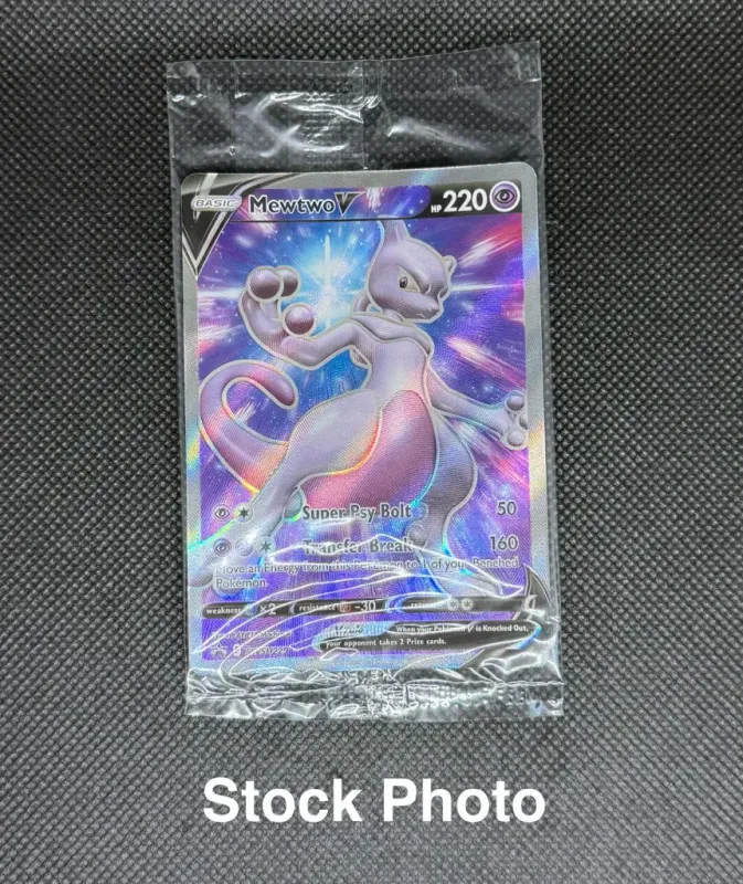 Mewtwo V (#SWSH229 Black Star Promo Sealed)