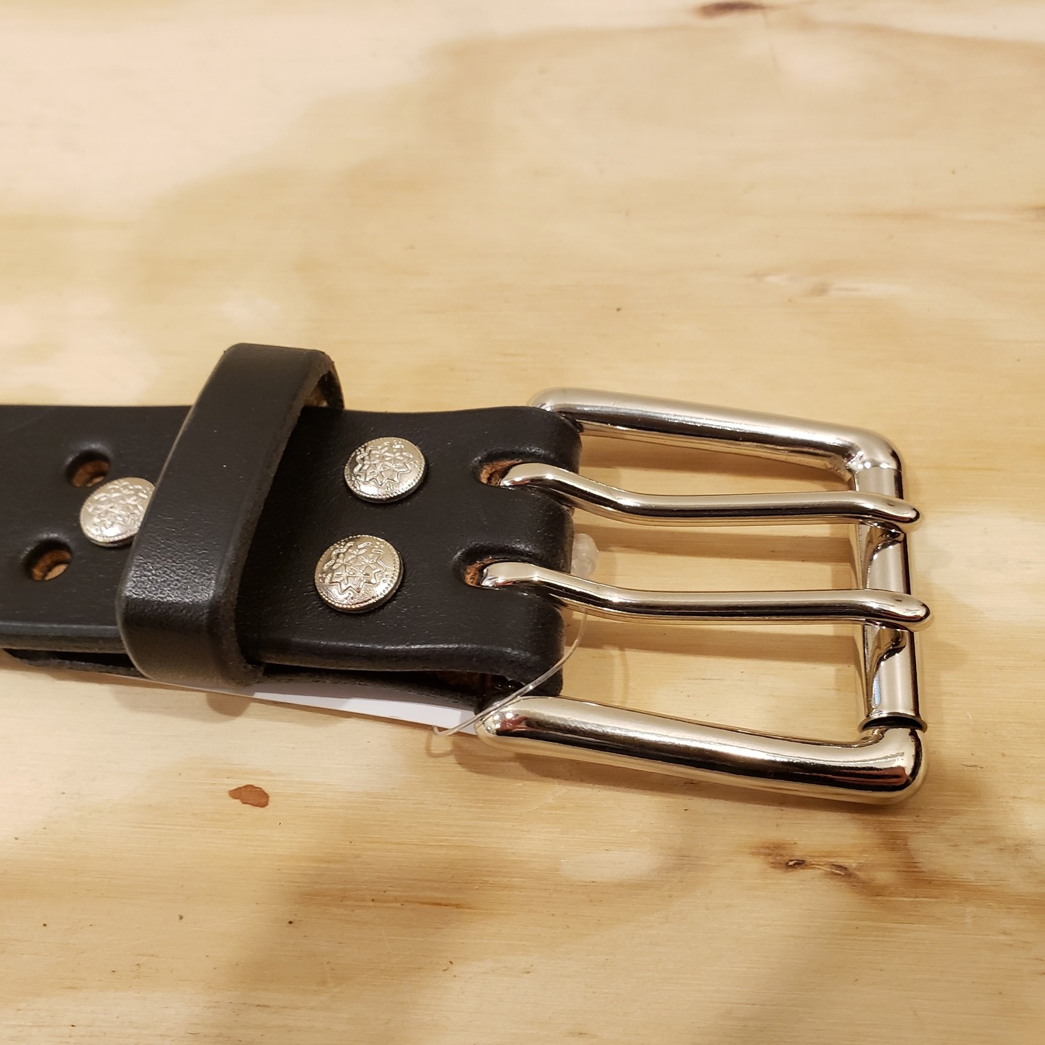【HI FI FNK】Double Leather Belt Double Prong Belt with a lifetime warranty