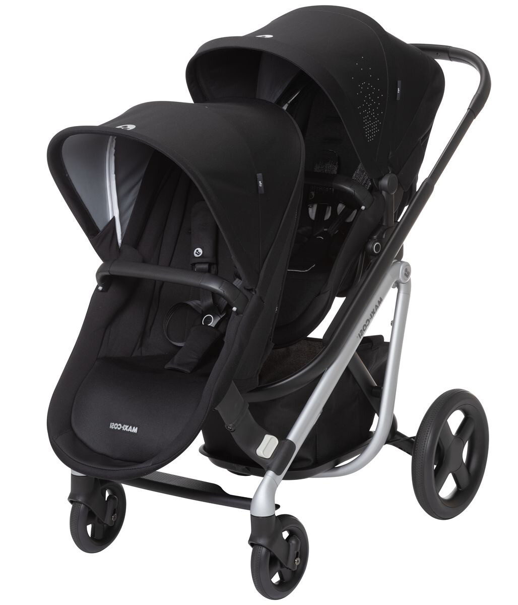 Maxi Cosi Lila Double Stroller Nomad Black