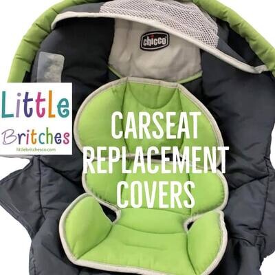 Carseat replacement covers